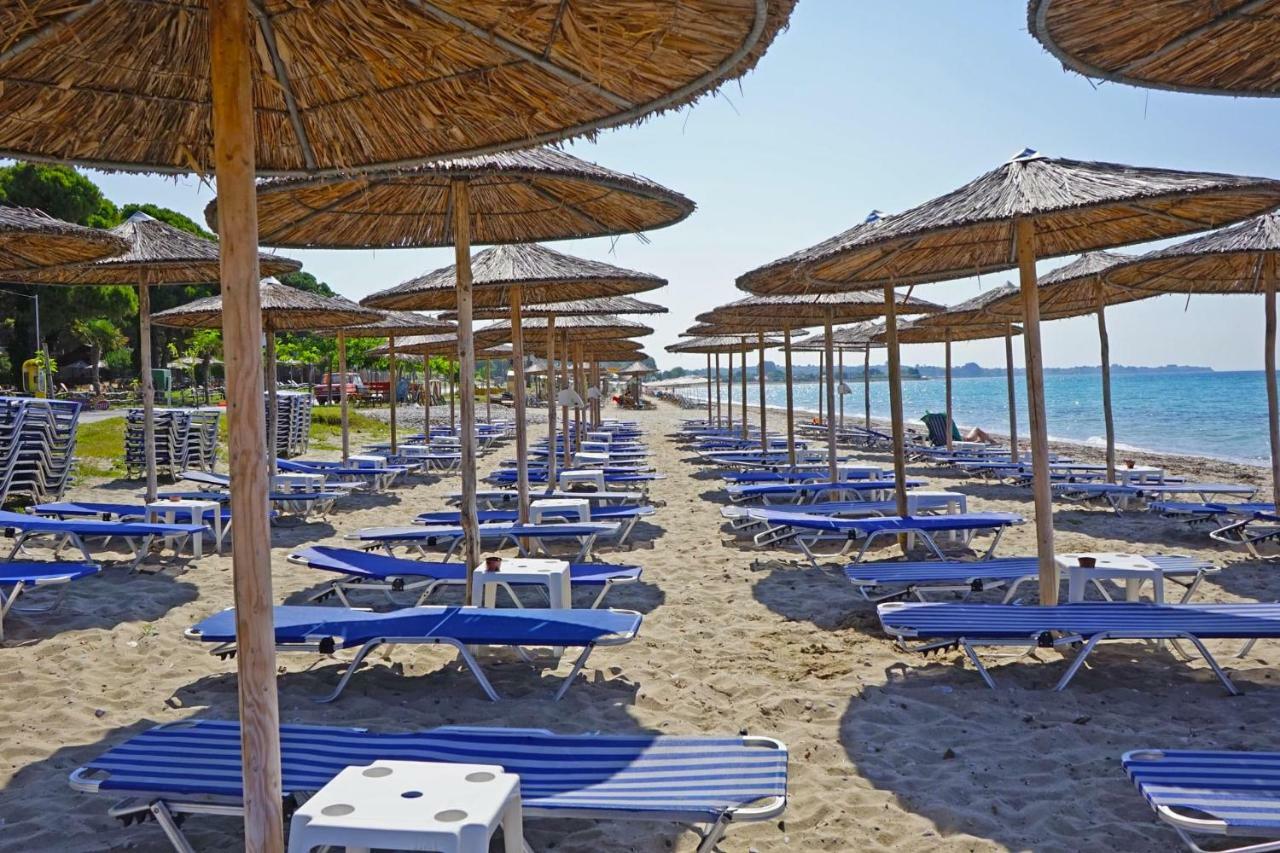 Villa Fofo - Beautiful Sea Front Villa With 650M2 Garden Nea Kallikrateia Exterior foto